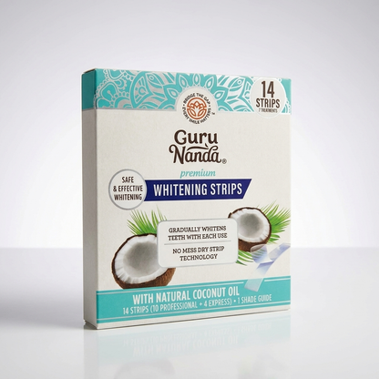 GuruNanda Teeth Whitening Strips — 14 Strips